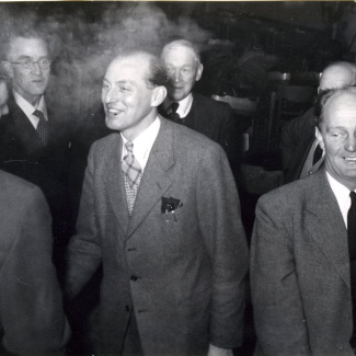 Fabrik Iföverken Avtackning Avgående Tjänstemän 1953