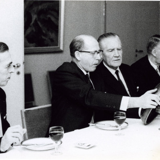 Fabrik Iföverken Avtackning Personal 1965