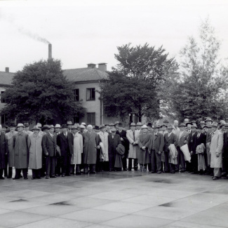 Fabrik Iföverken Pensionärsdag 1954