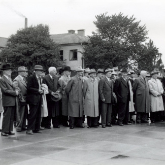Fabrik Iföverken Pensionärsdag 1954