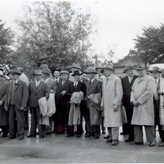 Fabrik Iföverken Pensionärsdag 1954