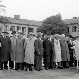 Fabrik Iföverken Pensionärsdag 1954