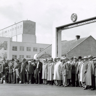 Fabrik Iföverken Pensionärsdag 1953