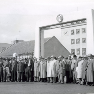 Fabrik Iföverken Pensionärsdag 1953