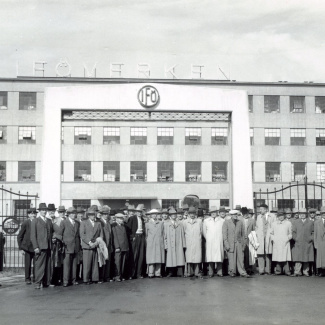 Fabrik Iföverken Pensionärsdag 1953