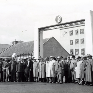 Fabrik Iföverken Pensionärsdag 1953