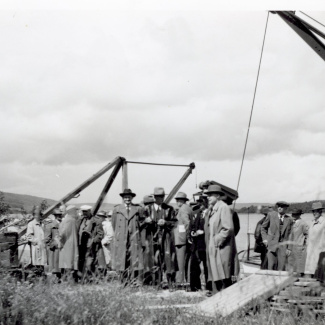 Fabrik Iföverken Pensionärsdag 1953