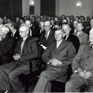 Fabrik Iföverken Företagsnämndens Skandiasalen Ifö Hotell 1952