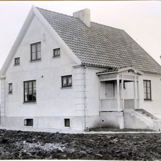 Bromölla Succolwskys Hus Byggt av Nopsa-sten Färdigt 1927