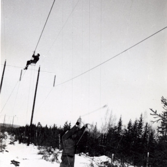 Övrigt Montage Högspännings Kraftledning 130 KV