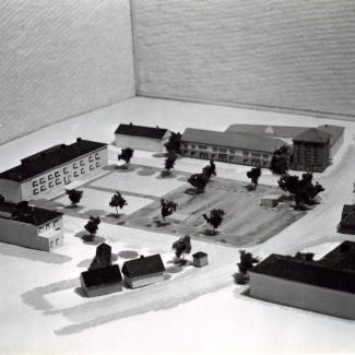 Bromölla Förslag Mosaikhuset Bromölla torg 1952