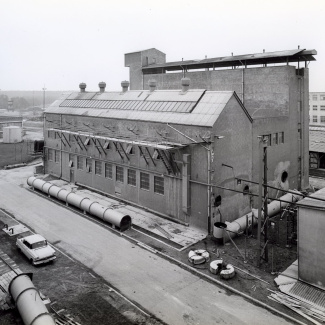 Fabrik Iföverken Gasgenerator Demontering 1965