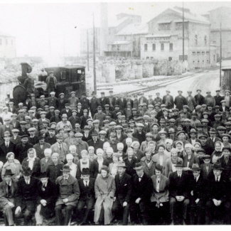 Fabrik Personal på Bruket 1910