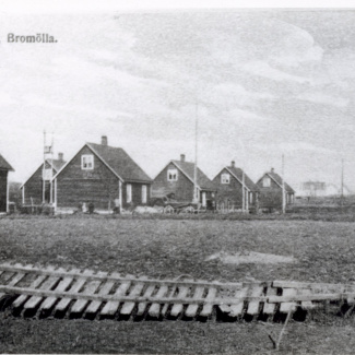 Bromölla Brukshusen (Båtsmanshusen) 1908