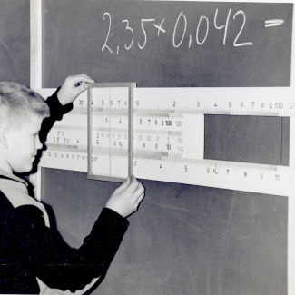Fabrik Iföverken Keramikerskolan Räknesticka 1961