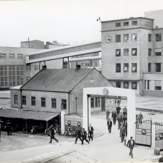 Fabrik Iföverken Bruksporten 1960