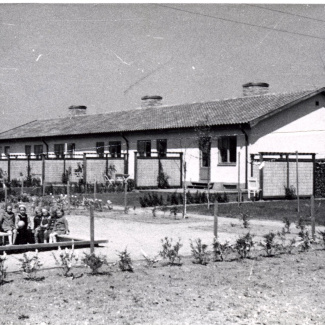 Bromölla Baksidan Hermansensgatan 1957