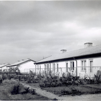 Bromölla Baksidan Hermansensgatan 1957