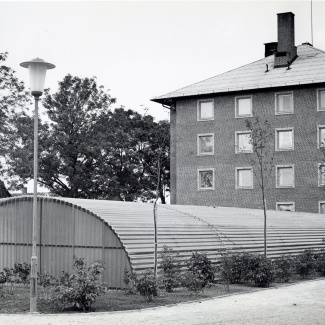 Bromölla Tiansväg "Paranthuset" Kv Kvadraten Garage 1960