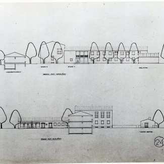 Bromölla Förslag till Kommunhus Slutet 1950-tal