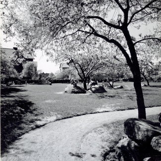 Bromölla Innergård mellan Hagagatan Dalagatan  1960