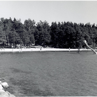 Bromölla Strandängens Badplats 1950