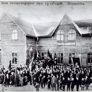 Bromölla Folkets Hus Invigningsfest 15/11 1908