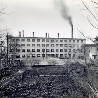 Fabrik Iföverken Isolatorfabriken Rundugnshuset Portvaktshuset 1931
