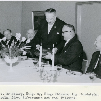 Fabrik Iföverken Avtackning 1965