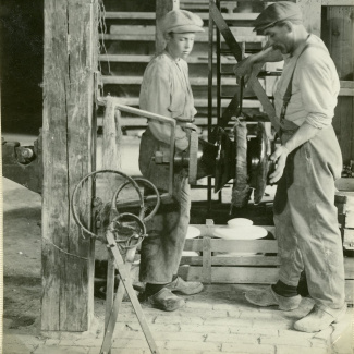 Fabrik Isolatorfabriken Isolatorer Sammansättning 1920