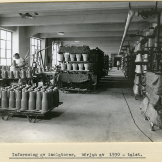 Fabrik Isolatorfabriken Isolatorer Informning 1930