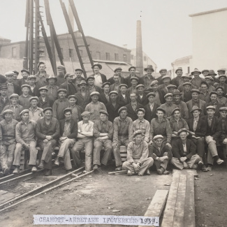 Fabrik Iföverken Chamottearbetare 1939